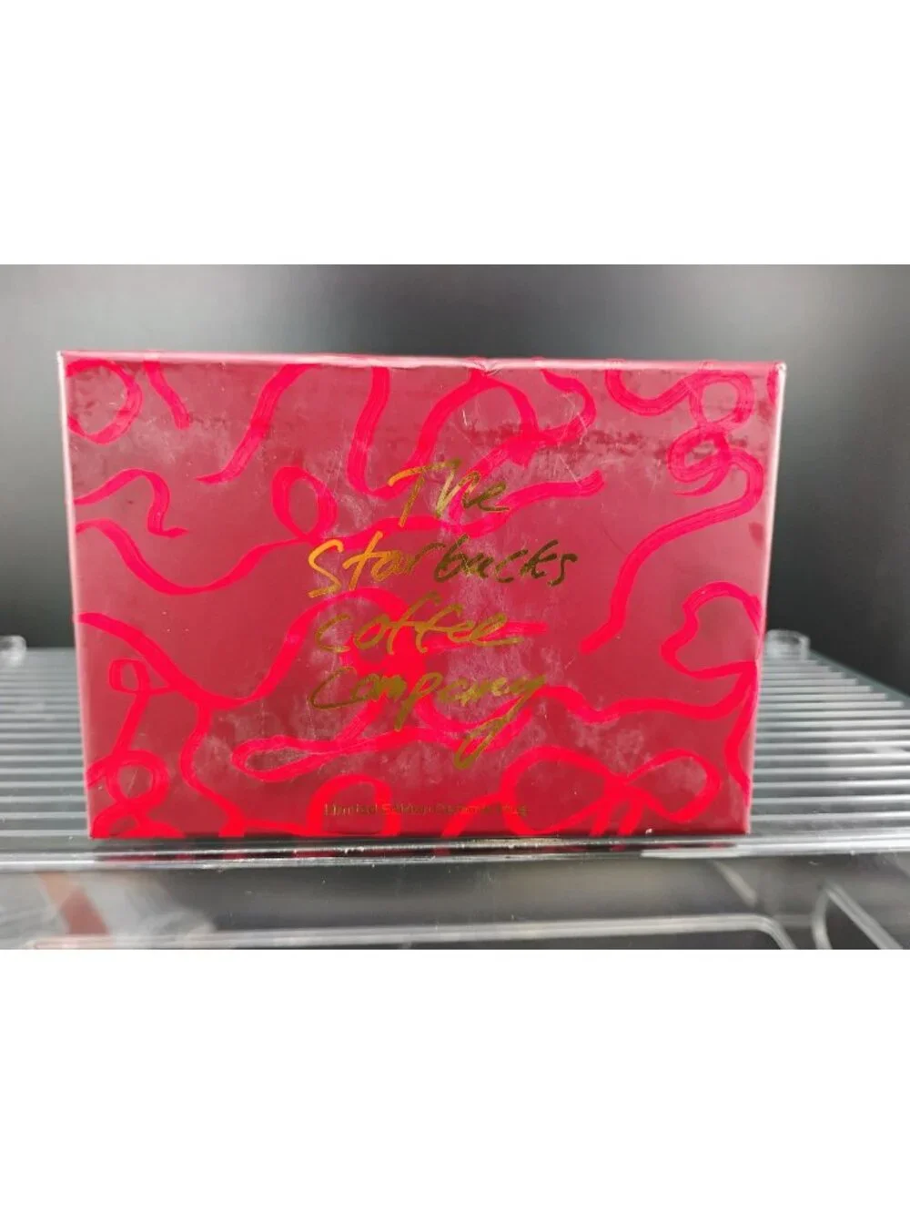 Starbucks Limited Edition Red Holiday Ceramic Mug 14oz Gift-Boxed